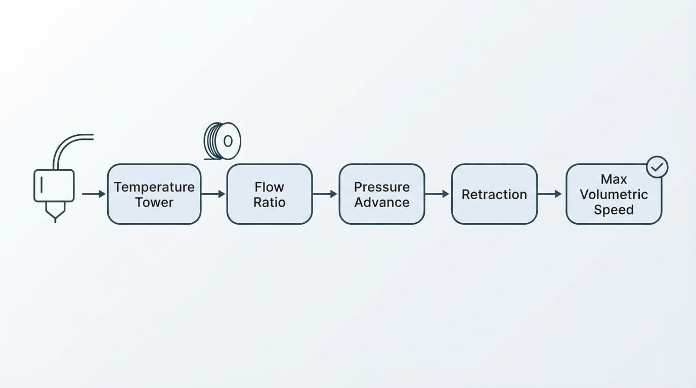 Orca Slicer Calibration: Run the Five Tests in the Right Order